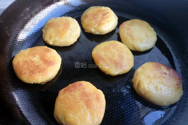 芝心红薯饼的做法图解8