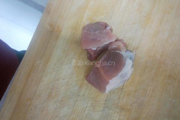 孜然瘦肉的做法图解1