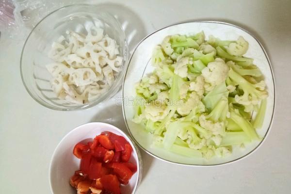 干锅花菜的做法图解3