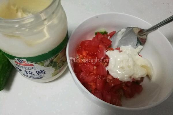 培根杂蔬三明治的做法图解3