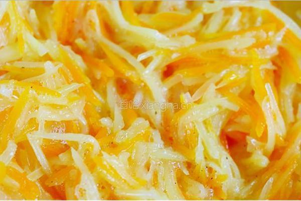 鸟巢土豆饼的做法图解3
