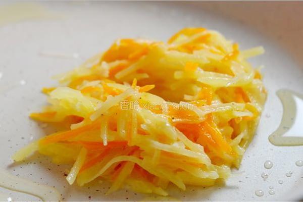 鸟巢土豆饼的做法图解4