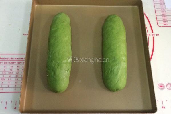 抹茶麻薯夹心软欧包的做法图解18
