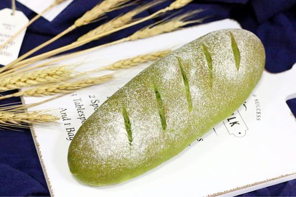抹茶麻薯夹心软欧包的做法图解22