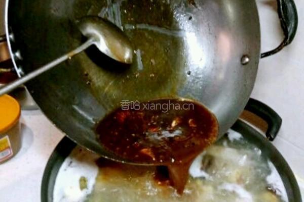 鲁菜大师蒋家菜秘制酱烧羊排萝卜的做法图解5