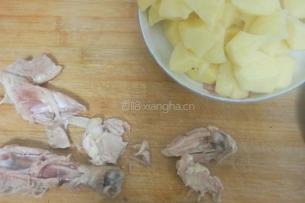 鸡腿肉蘑菇土豆的做法图解6
