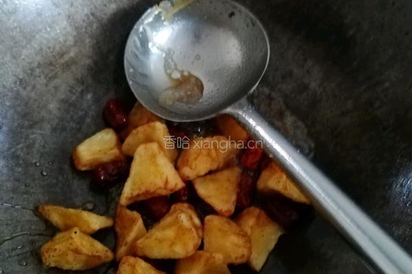 拔丝苹果的做法图解6