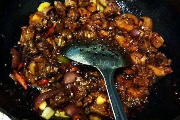 青椒炒鸭子的做法图解13
