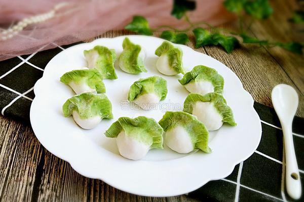 胡萝卜肉馅翡翠饺子的做法图解26