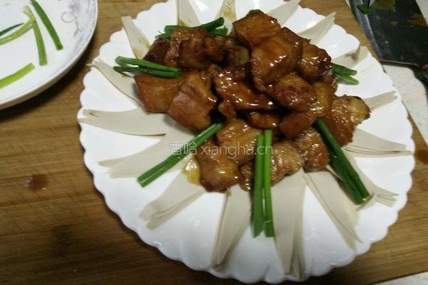 红烧肉扒豆皮的做法图解6