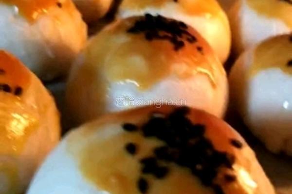 蛋黄酥的做法图解20