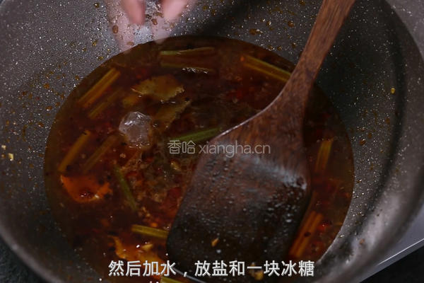 香辣梭子蟹的做法图解7