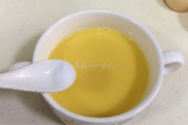 磷虾蒸蛋羹的做法图解5