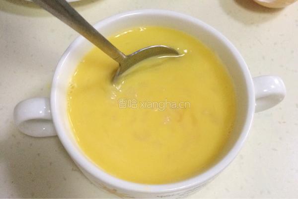 磷虾蒸蛋羹的做法图解8