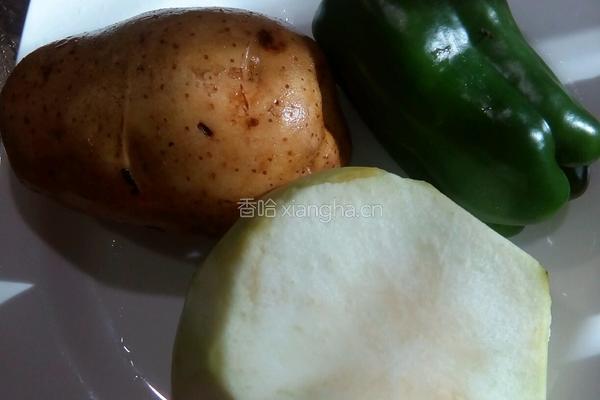 素烧茄子土豆的做法图解1