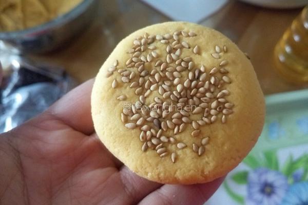 奶香豆沙南瓜饼的做法图解8