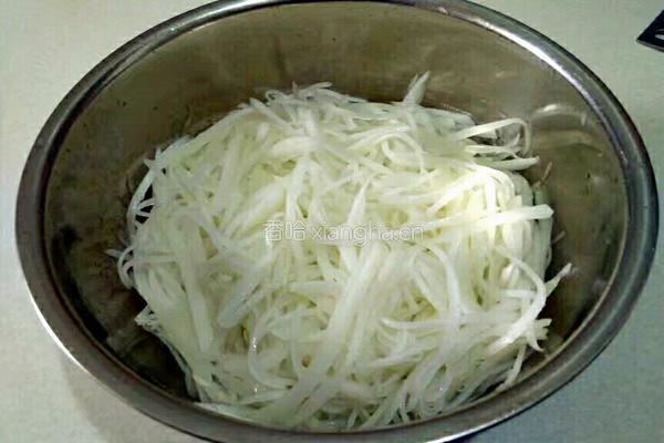 凉拌棒菜丝的做法图解7