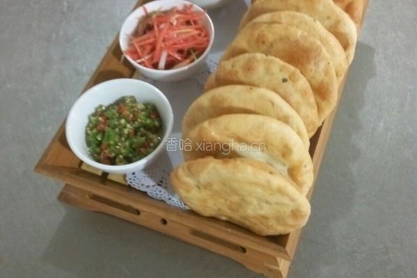 陕西关中油饼卷菜的做法图解8