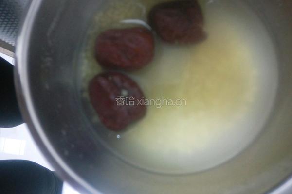 小米红枣粥