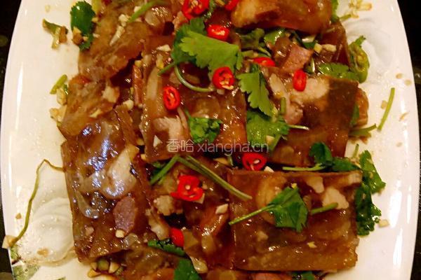 鲁菜大师蒋家菜秘制肉皮冻