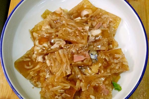 鲁菜大师蒋家菜秘制肉皮冻的做法图解8