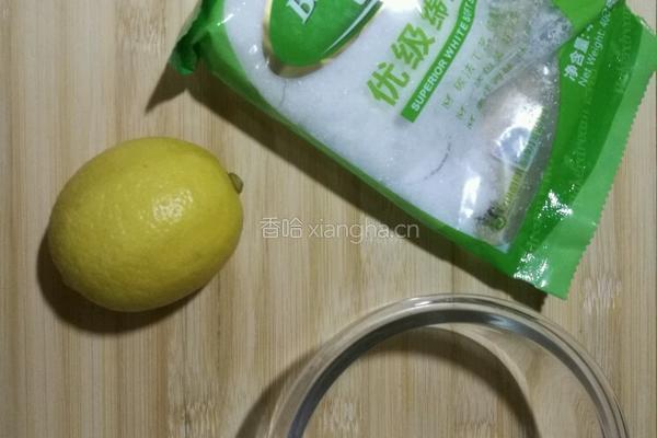 柠檬水的做法图解1