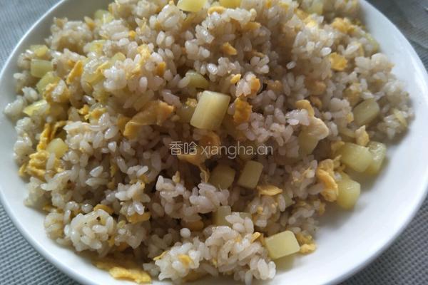 土豆蛋炒饭的做法图解12