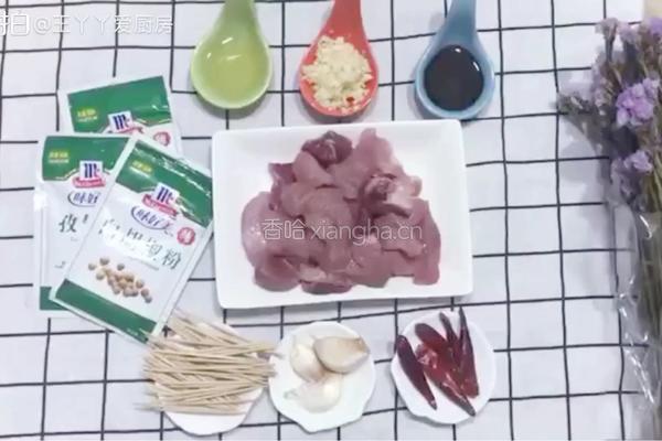 香辣牙签肉的做法图解1