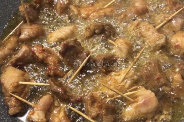 香辣牙签肉的做法图解15