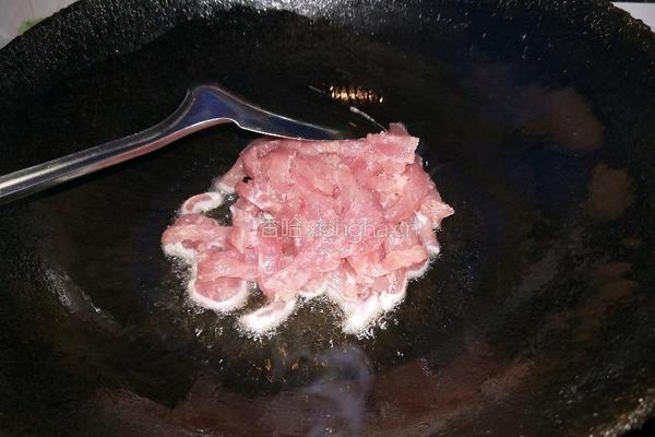 芹菜炒里脊的做法图解8