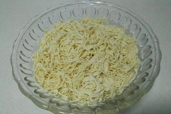 葱丝炝拌干豆腐丝的做法图解8
