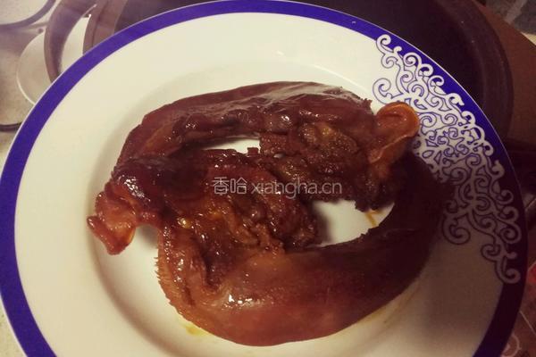 叉烧猪舌的做法图解7