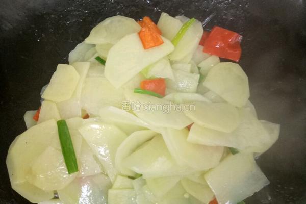 清炒土豆片的做法图解5