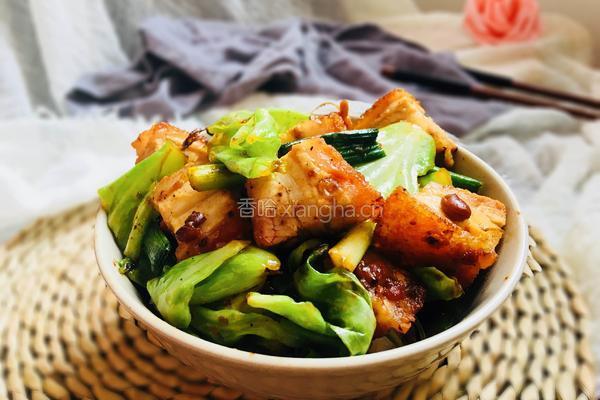 手撕包菜煸澳门烧肉的做法图解13