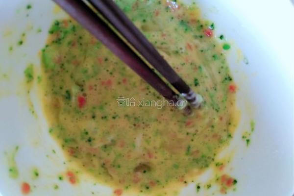杂蔬鸡蛋饼的做法图解5