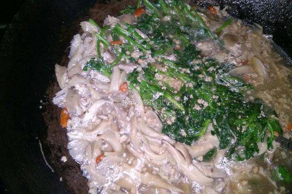 镇西关(浸平菇西洋菜)的做法图解7