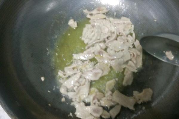 莴笋炒肉的做法图解4