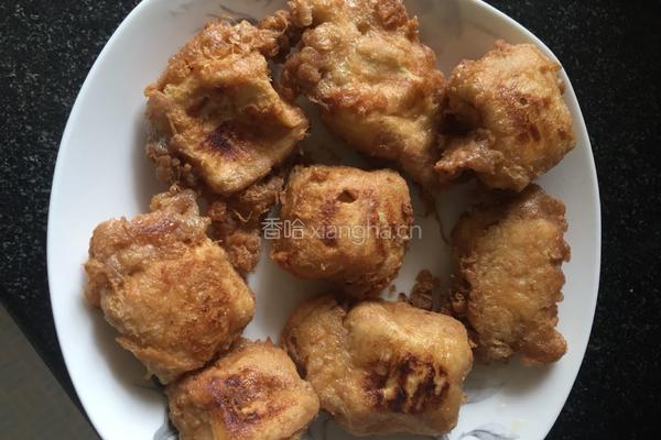 香煎臭豆腐的做法图解6