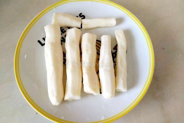 山药糯米饼的做法图解1