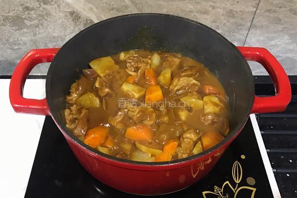 咖喱牛肉的做法图解9