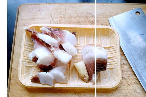 腊肉萝卜罐的做法图解1