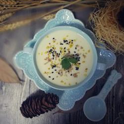 芝麻桂花姜撞奶的做法[图]