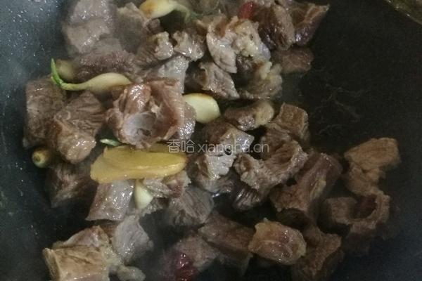 土豆炖牛腩的做法图解5