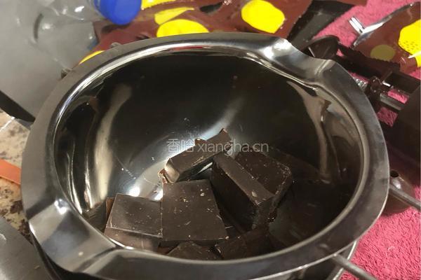 巧克力月饼的做法图解1