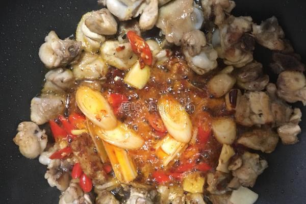 胡萝卜烧鸡腿的做法图解3