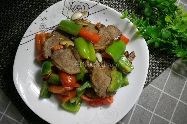双椒牛肉的做法图解10