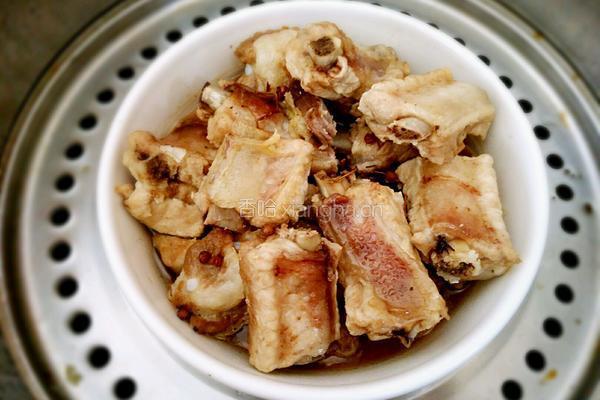 清蒸排骨的做法图解6
