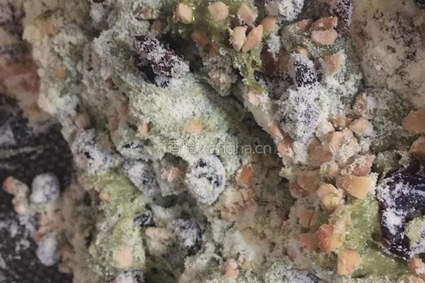 雪花酥 （抹茶味）的做法图解3