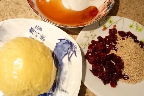 蔓越莓沙琪玛的做法图解3