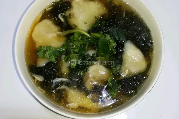 金针菇猪肉馄饨的做法图解16